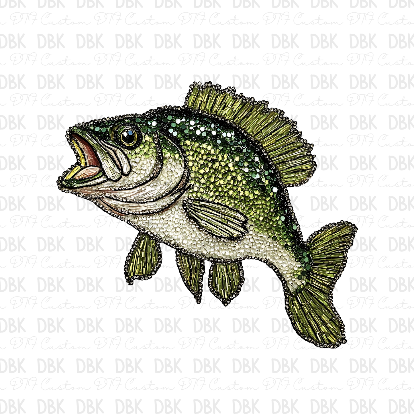 Fish DTF Transfer