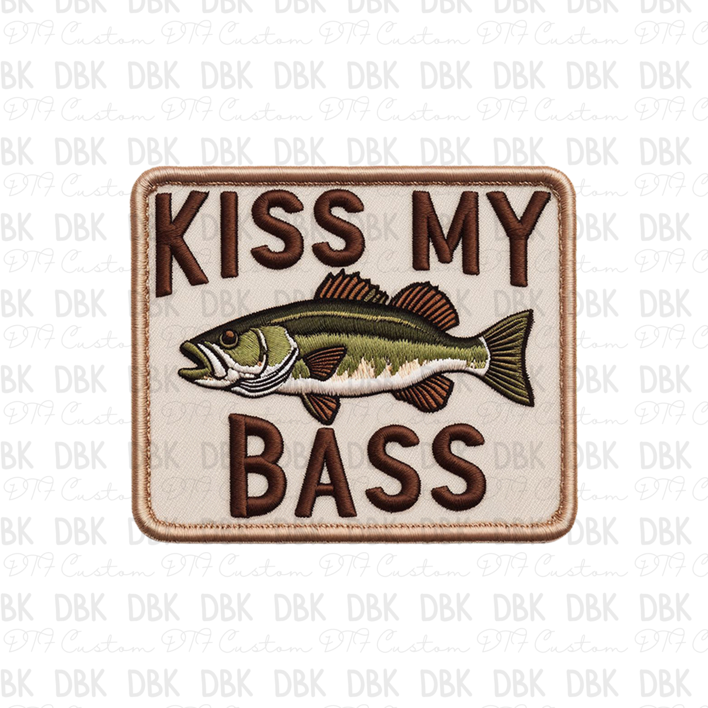 Kis my bass DTF Transfer B133