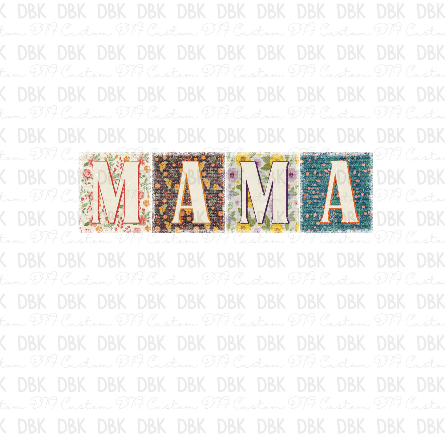 Mama blocks DTF Transfer N98