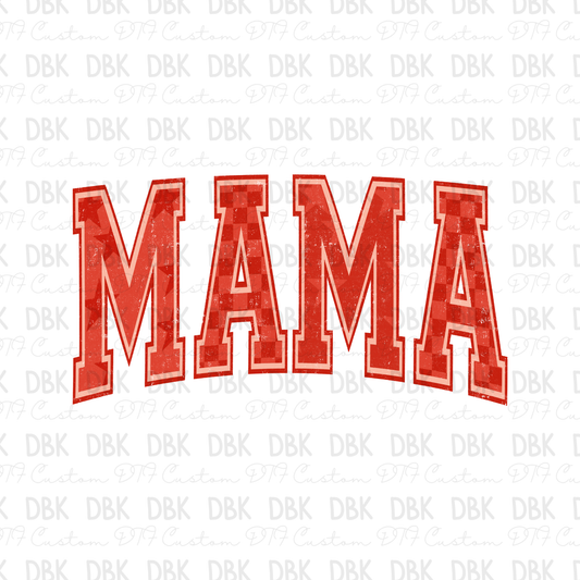 Red Mama DTF Transfer