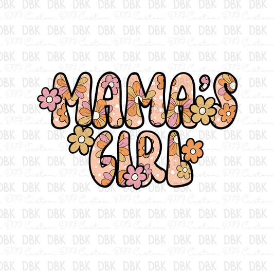 Mama's Girl DTF transfer K102