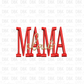 Mama Clause DTF Transfer