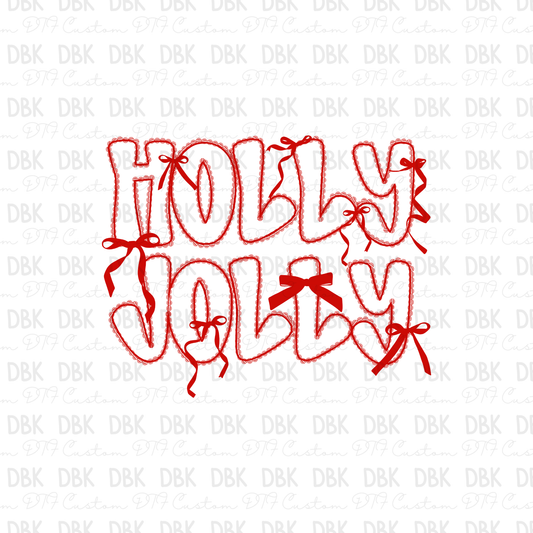 Holly Jolly DTF Transfer