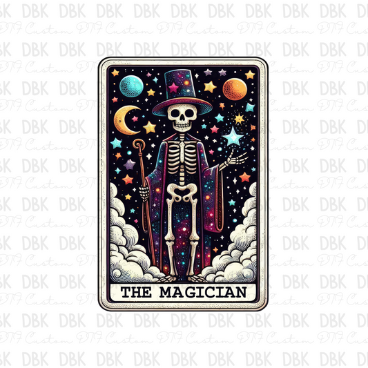 The magician tarot card DTF transfer