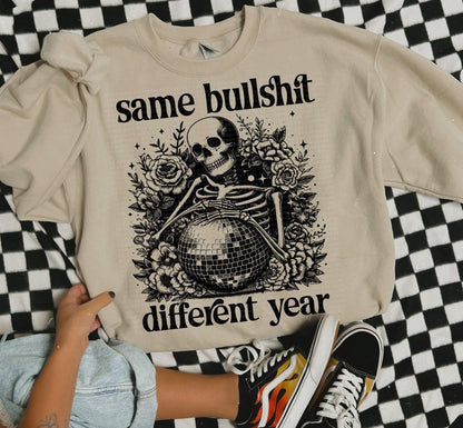 Same bullshit different year DTF transfer