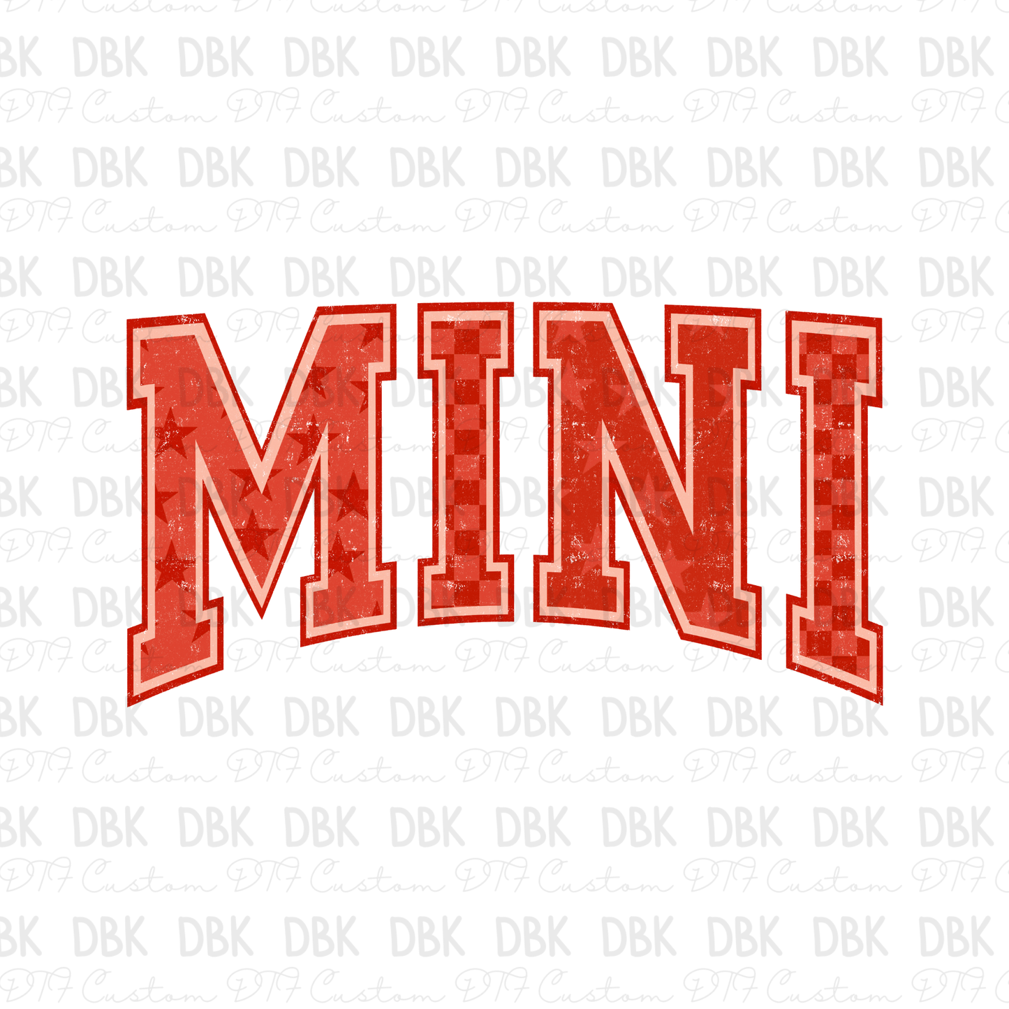 Mini DTF Transfer RED