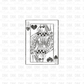 Queen DTF transfer GREY I302