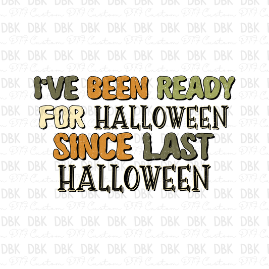 I've been ready for Halloween since last Halloween DTF Transfer H275