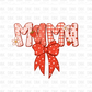 Mama Strawberries DTF Transfer N278