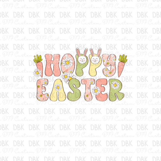 Hoppy Easter DTF Transfer W34