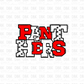 Panthers DTF Transfer