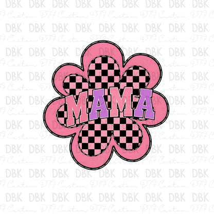 Flower Mama DTF Transfer