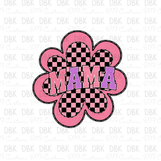 Flower Mama DTF Transfer