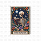 The Reader Tarot DTF transfer