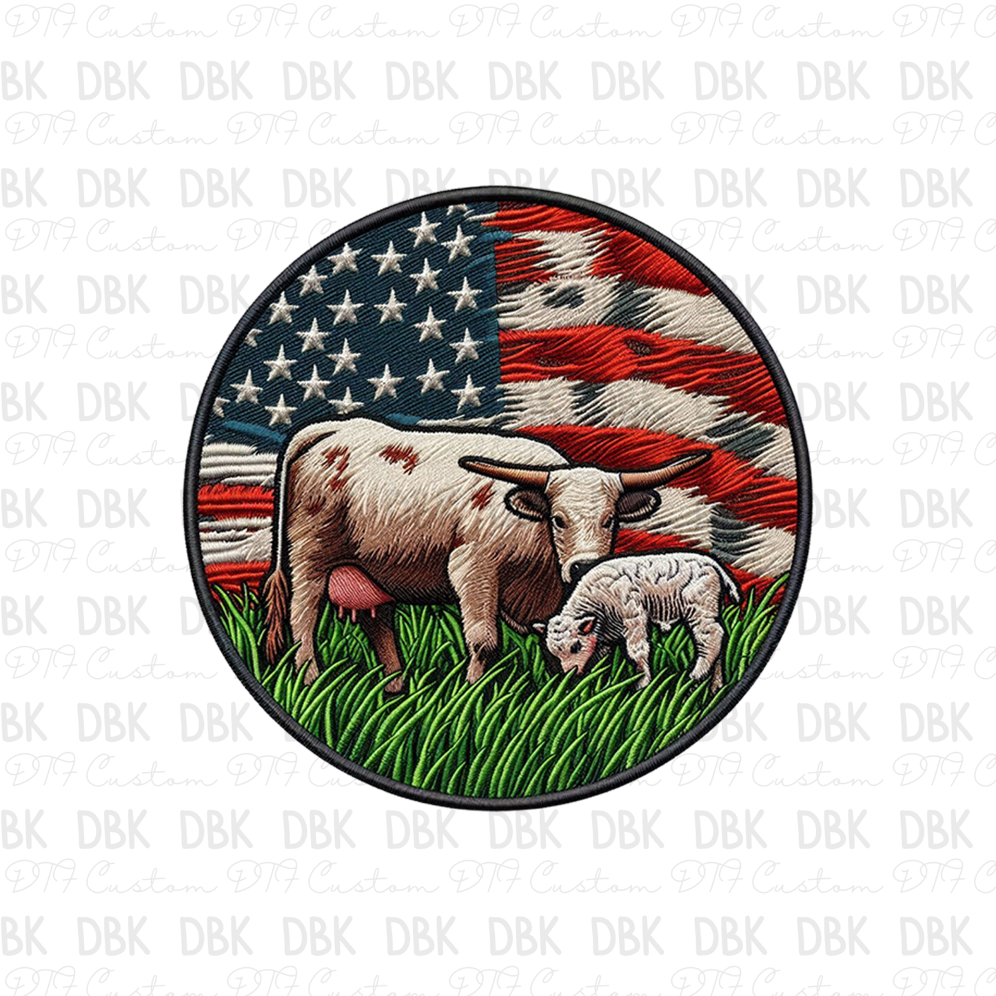 Farm Flag DTF Transfer B135