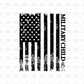 Military Child DTF Transfer