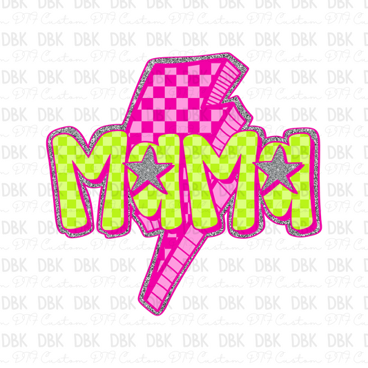 Neon Mama DTF Transfer