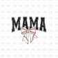 Baseball mama DTF Transfer C233