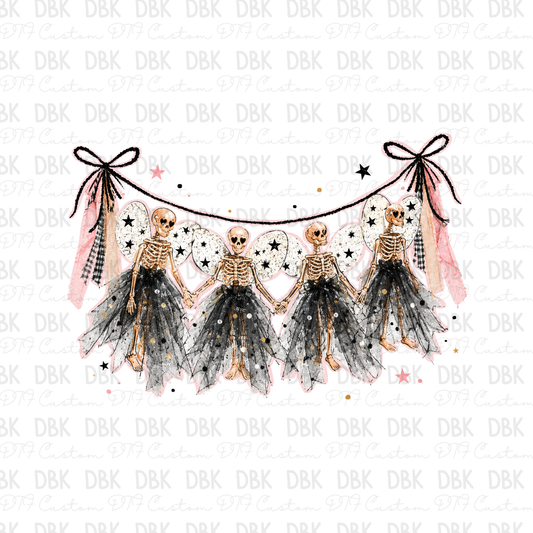 Halloween Fairy Garland DTF Transfer H335