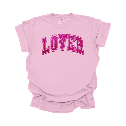 Faux pink Lover DTF Transfer