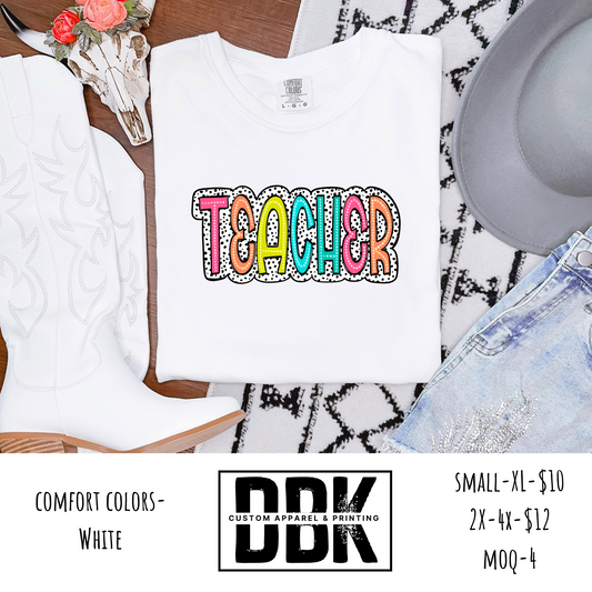 Teacher WHOLESALE T-SHIRT MOQ-4