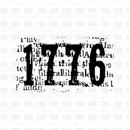 1776 DTF Transfer R147