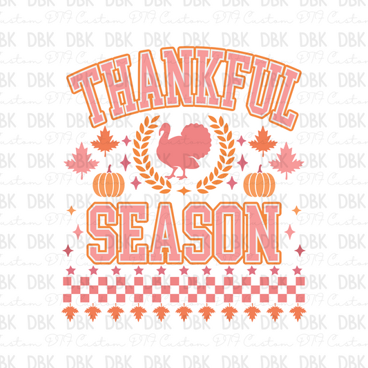 Thankful Season DTF TRANSFER T12