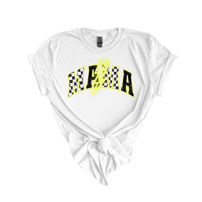 Mama Yellow Bolt DTF transfer N190