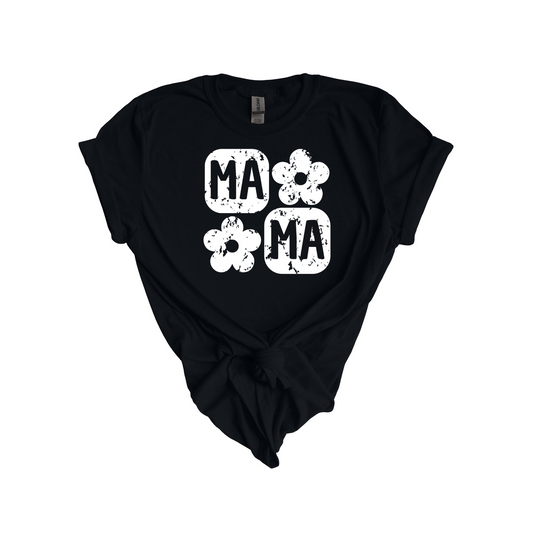 Mama Wholesale T-Shirt BLACK GILDAN