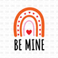 Be mine DTF transfer J42