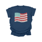 American Flag floral DTF Transfer