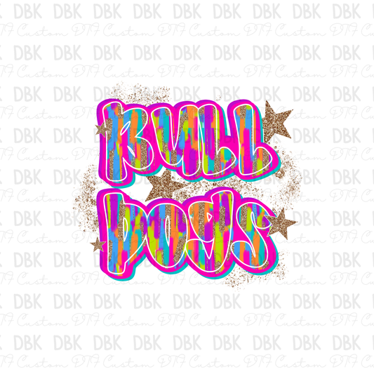 Bull Dogs DTF Transfer M215