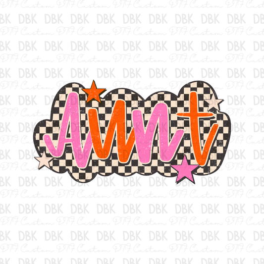 Aunt DTF Transfer