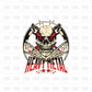Heavy Metal DTF Transfer H239