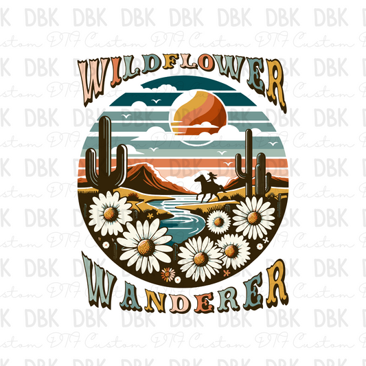 Wildflower Wander DTF Transfer