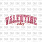 Valentine Vibes DTF transfer J18