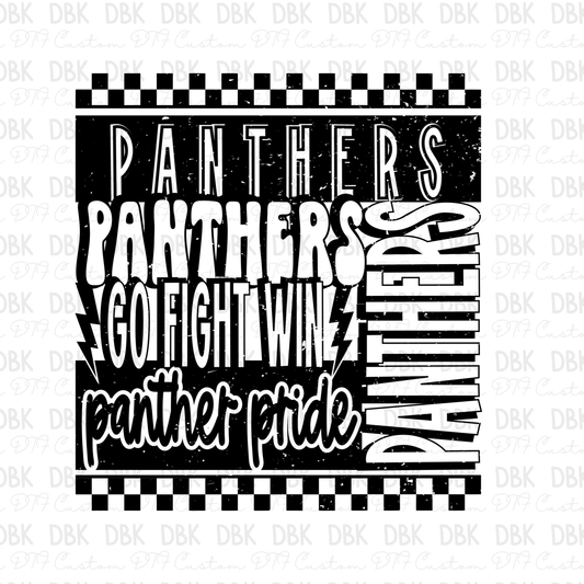 Panthers DTF Transfer