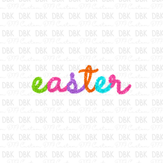 Easter DTF transfer