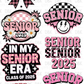 Senior 2 Pre-Made Gang Sheet P143