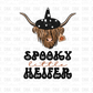Spooky little heifer DTF Transfer H313