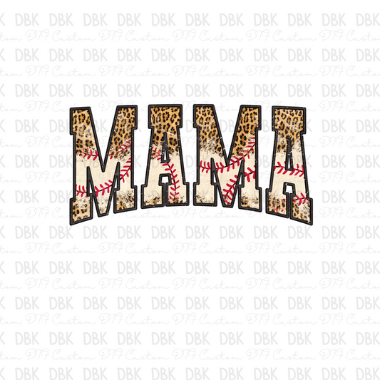 Mama baseball DTF Transfer N97