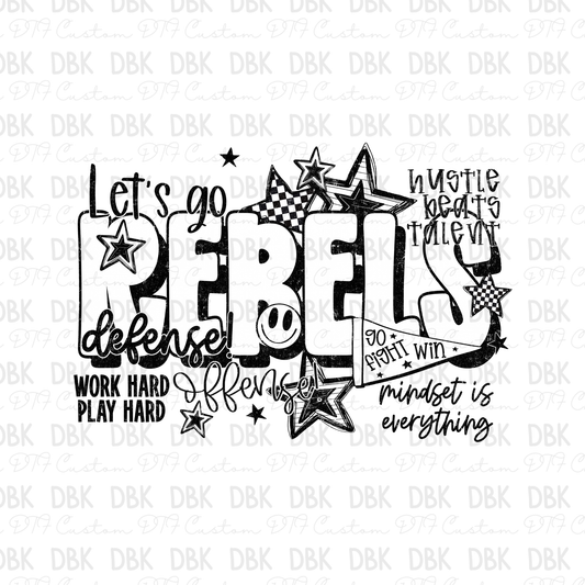 Rebels DTF Transfer