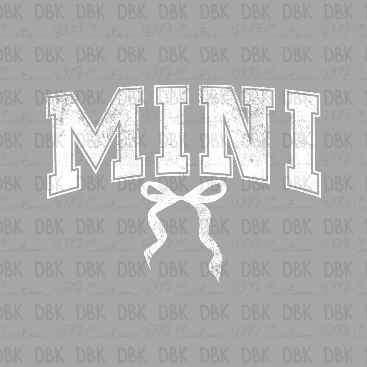 Mini DTF Transfer WHITE