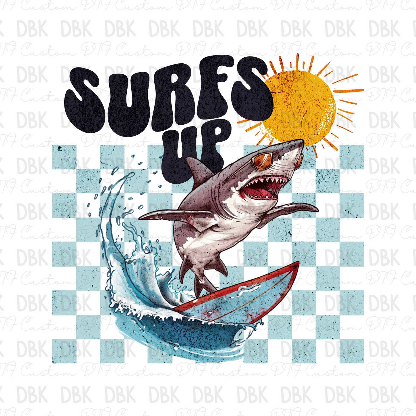 Surfs Up DTF Transfer S32