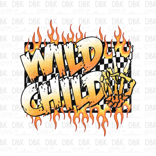 Wild Child DTF Transfer