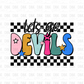 Lets go Devils DTF Transfer