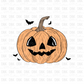 Jack o lantern DTF transfer H179