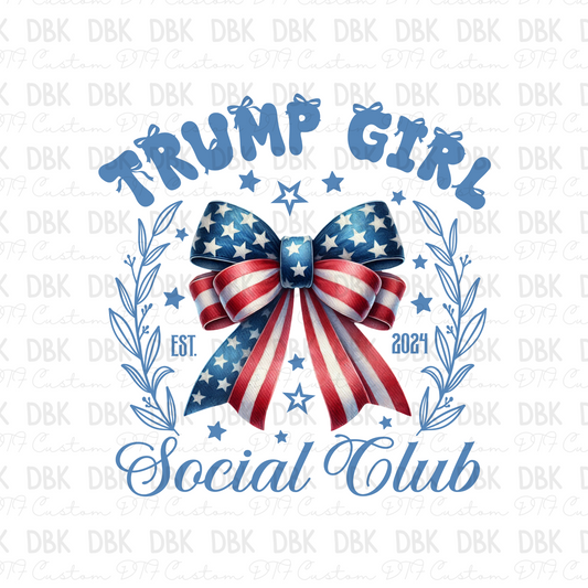 T girl social club DTF transfer U2