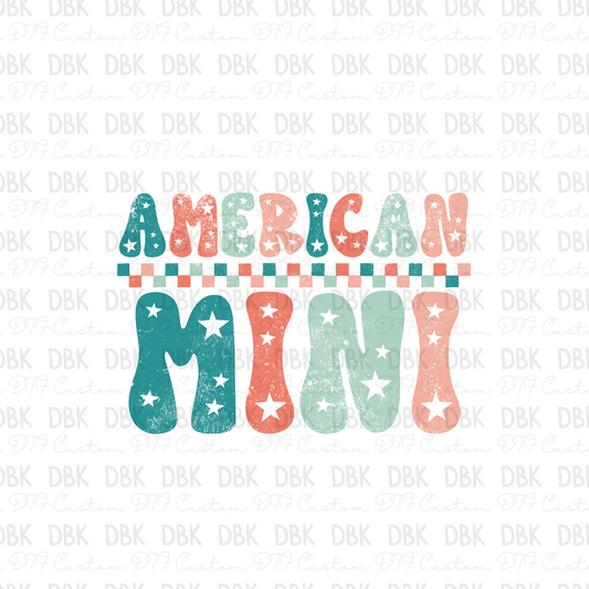 American Mini DTF Transfer R160