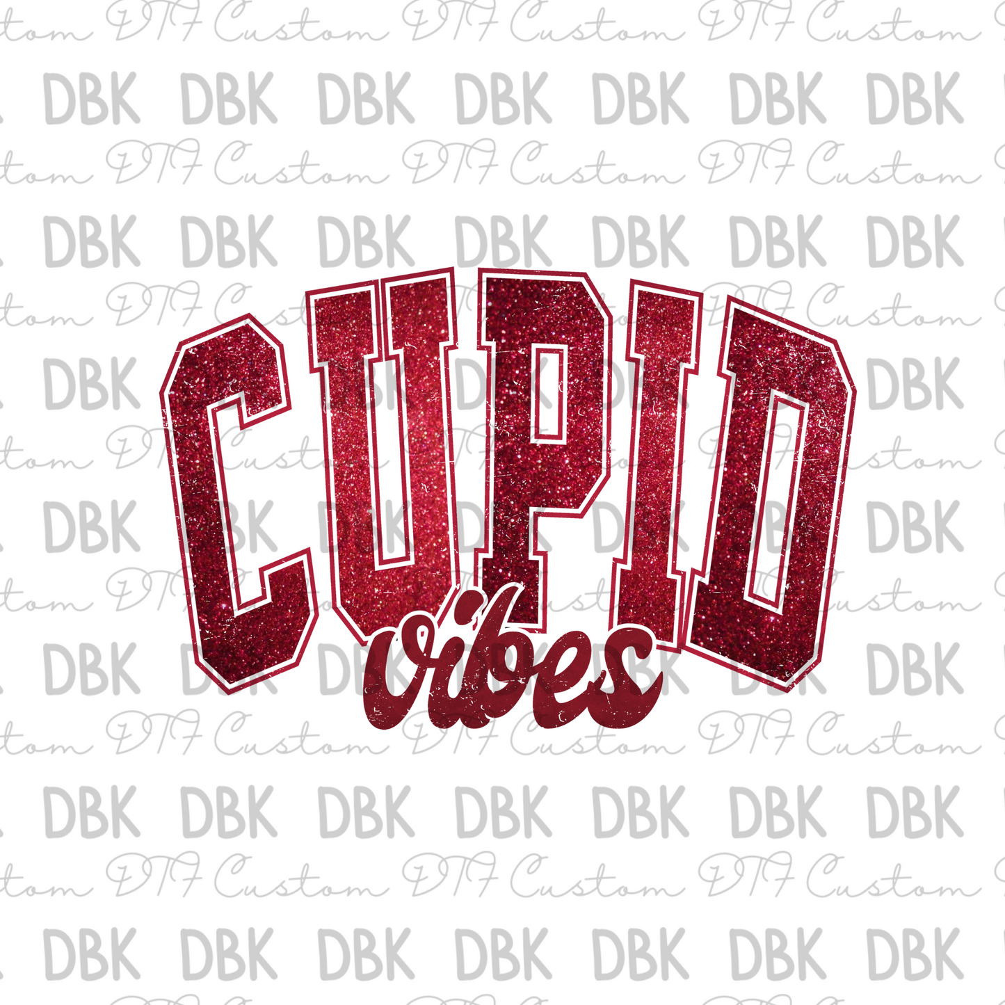 Cupid Vibes DTF transfer